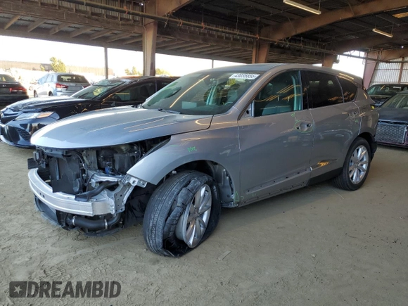2021 Acura RDX with VIN 5J8TC1H31ML005139, listed as a Copart auction lot 43035855 with 27,998 mi miles and Salvage Title. Bid and sale history available at carsss.com. Image 1.