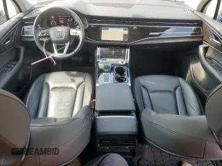 2020 Audi Q7 Premium with VIN WA1AJAF70LD010885, listed as a Copart auction lot 52346325 with 51,962 mi miles and Salvage Title. Bid and sale history available at carsss.com. Image 8.