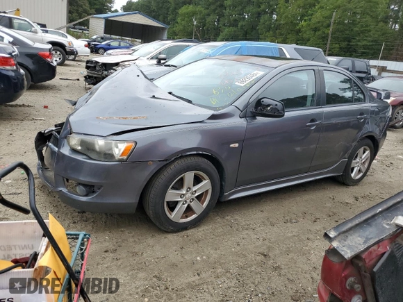 2009 Mitsubishi Lancer ES with VIN JA3AU26U29U035822, listed as a Copart auction lot 69290484 with 207,560 mi miles and Salvage Title. Bid and sale history available at carsss.com. Image 1.
