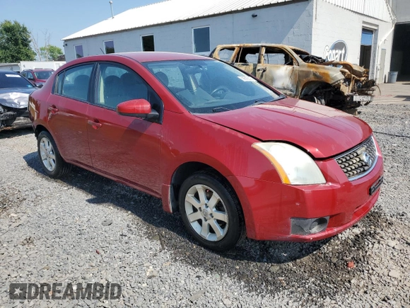 2007 Nissan Sentra S with VIN 3N1AB61E37L616691, listed as a Copart auction lot 59592535 with 163,849 mi miles and Salvage title. Bid and sale history available at DreamBid. Image 4.