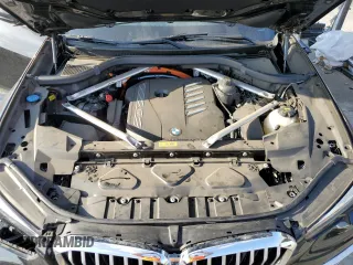 2021 BMW X5 xDrive45e with VIN 5UXTA6C09M9E08945, listed as a Copart auction lot 65677632 with 0 mi miles. Bid and sale history available at carsss.com. Image 7.
