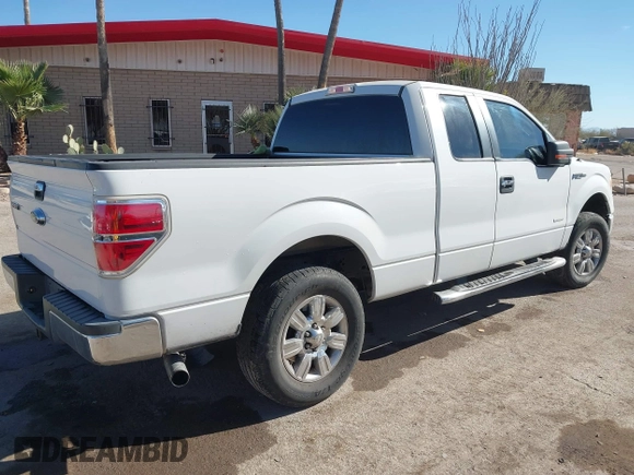 2012 Ford F-150 XL with VIN 1FTFX1ET8CFD06797, listed as a IAAI auction lot 41434957 with 194,993 mi miles. Bid and sale history available at carsss.com. Image 4.