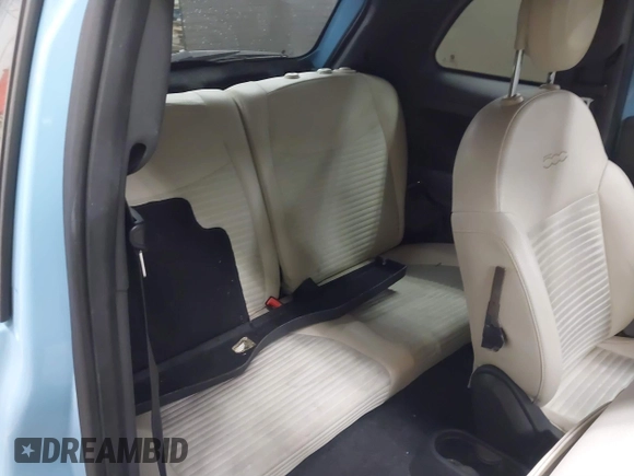 2016 FIAT 500 Sport with VIN 3C3CFFBR7GT217394, listed as a IAAI auction lot 41892554 with 128,486 mi miles and . Bid and sale history available at DreamBid. Image 8.