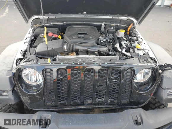 2023 Jeep Wrangler z VIN 1C4JJXN64PW630179, wystawiony jako Copart lot #53879415 z przebiegiem 27 905 mil mil oraz Czysty tytuł • Clean title. Historia ofert i sprzedaży dostępna na DreamBid. Obrazek 11.