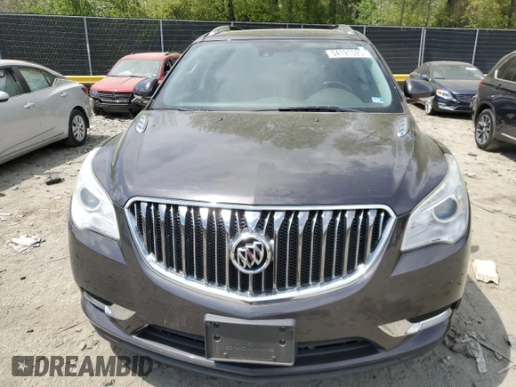 2015 Buick Enclave Leather with VIN 5GAKVBKD6FJ380231, listed as a Copart auction lot 54191525 with 211,609 mi miles and Clean Title. Bid and sale history available at carsss.com. Image 5.