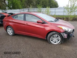 2013 Hyundai Elantra GLS with VIN 5NPDH4AE2DH332316, listed as a Copart auction lot 54686925 with 87,363 mi miles and Salvage title. Bid and sale history available at DreamBid. Image 4.