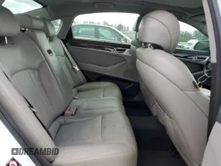 2018 Genesis G80 3.8L with VIN KMHGN4JE8JU239948, listed as a Copart auction lot 48525685 with 114,494 mi miles and Salvage Title. Bid and sale history available at carsss.com. Image 10.