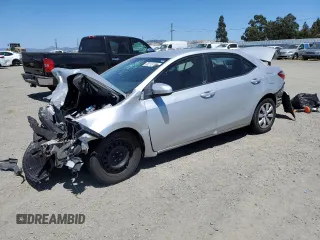 2016 Toyota Corolla L with VIN 5YFBURHE4GP536807, listed as a Copart auction lot 58215775 with Not provided miles and Salvage title. Bid and sale history available at DreamBid. Image 1.
