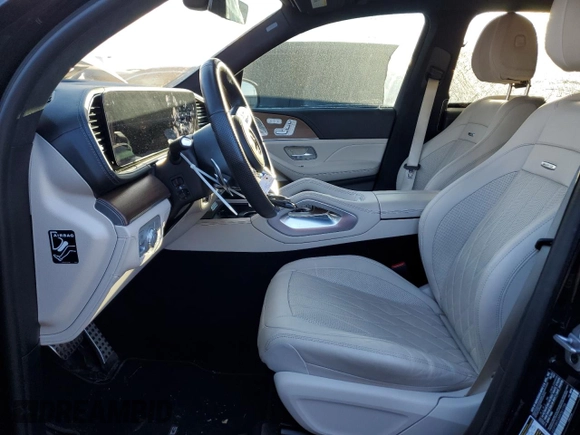 2021 Mercedes-Benz GLS with VIN 4JGFF8KE6MA561735, listed as a Copart auction lot 83317364 with 31,940 mi miles and Salvage Title. Bid and sale history available at carsss.com. Image 7.