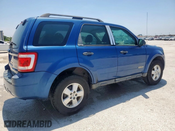 2008 Ford Escape XLS with VIN 1FMCU02Z88KA13443, listed as a Copart auction lot 61202005 with 226,678 mi miles and Salvage title. Bid and sale history available at DreamBid. Image 3.