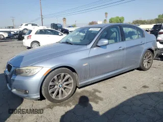 2011 BMW 3 Series 328i with VIN WBAPH7G57BNM59787, listed as a Copart auction lot 83595504 with 152,106 mi miles and Salvage Title. Bid and sale history available at carsss.com. Image 1.