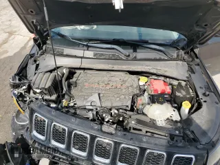 2019 Jeep Compass Latitude with VIN 3C4NJCBB6KT699854, listed as a Copart auction lot 48967185 with 17,666 mi miles and Salvage title. Bid and sale history available at DreamBid. Image 12.