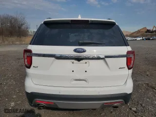 2017 Ford Explorer XLT with VIN 1FM5K8D81HGA67994, listed as a Copart auction lot 48896335 with 78,601 mi miles and Salvage Title. Bid and sale history available at carsss.com. Image 6.