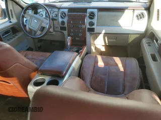 2010 Ford F-150 XL with VIN 1FTFW1CV0AKA38257, listed as a Copart auction lot 51028685 with 189,939 mi miles and Salvage Title. Bid and sale history available at carsss.com. Image 8.