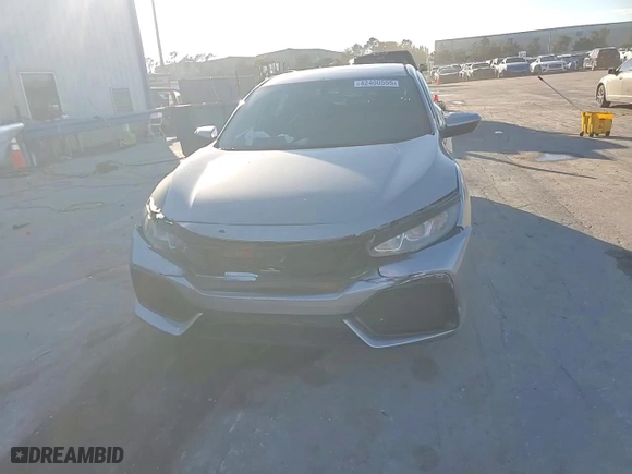 2018 Honda Civic Hatchback LX with VIN SHHFK7H24JU201808, listed as a Copart auction lot 42400555 with 84,218 mi miles and Non Repairable. Bid and sale history available at carsss.com. Image 13.
