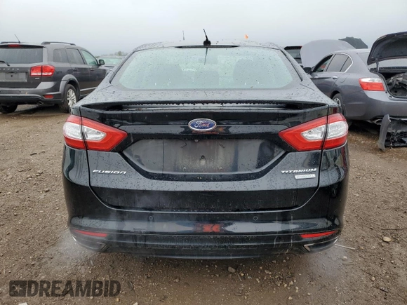 2016 Ford Fusion Titanium with VIN 3FA6P0K96GR111251, listed as a Copart auction lot 55064305 with 89,932 mi miles and Clean Title. Bid and sale history available at carsss.com. Image 6.