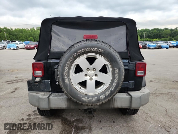 2007 Jeep Wrangler Sahara with VIN 1J8FA54117L172014, listed as a Copart auction lot 63131755 with 115,124 mi miles and Clean title. Bid and sale history available at DreamBid. Image 6.