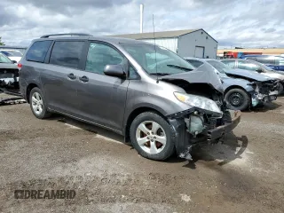 2011 Toyota Sienna with VIN 5TDZK3DC4BS081429, listed as a Copart auction lot 51644065 with 0 mi miles and Salvage Title. Bid and sale history available at carsss.com. Image 4.