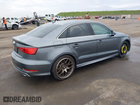 2015 Audi S3 2.0T Prestige with VIN WAUFFGFF3F1062733, listed as a IAAI auction lot 41725140 with 106,815 mi miles. Bid and sale history available at carsss.com. Image 4.