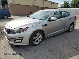 2015 Kia Optima LX with VIN 5XXGM4A79FG387032, listed as a Copart auction lot 65882205 with 186,007 mi miles and Salvage title. Bid and sale history available at DreamBid. Image 1.