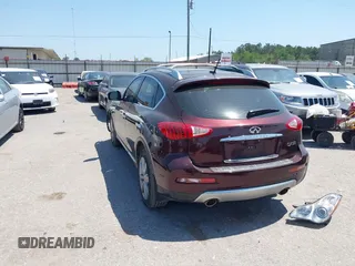 2017 Infiniti QX50 with VIN JN1BJ0RR5HM401395, listed as a IAAI auction lot 41983057 with 102,684 mi miles and . Bid and sale history available at DreamBid. Image 3.