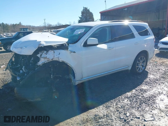 2018 Dodge Durango SXT with VIN 1C4RDJAG5JC292175, listed as a IAAI auction lot 41241290 with 129,677 mi miles and . Bid and sale history available at DreamBid. Image 2.