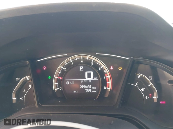 2017 Honda Civic Sedan LX with VIN 19XFC2F53HE204794, listed as a IAAI auction lot 40636416 with 134,629 mi miles. Bid and sale history available at carsss.com. Image 7.