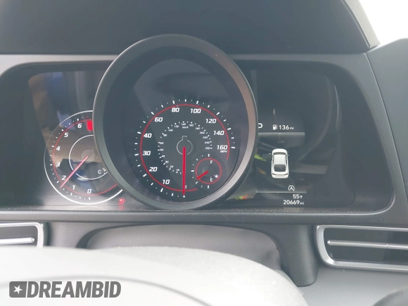 2023 Hyundai Elantra SE with VIN KMHLL4AG2PU632357, listed as a IAAI auction lot 41790015 with 20,669 mi miles and . Bid and sale history available at DreamBid. Image 7.