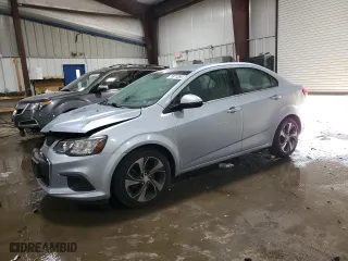 2017 Chevrolet Sonic Premier with VIN 1G1JF5SB2H4133757, listed as a Copart auction lot 76971294 with 154,326 mi miles and Salvage Title. Bid and sale history available at carsss.com. Image 1.