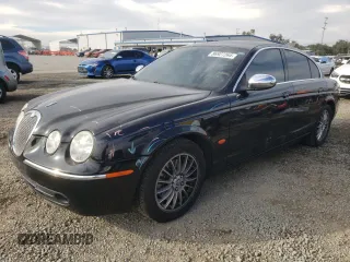 2007 Jaguar S-Type 3.0 with VIN SAJWA01A37FN73336, listed as a Copart auction lot 86927264 with 97,795 mi miles and Salvage Title. Bid and sale history available at carsss.com. Image 1.