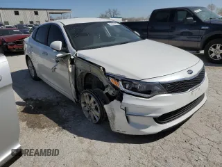 2016 Kia Optima LX with VIN KNAGT4L35G5093529, listed as a Copart auction lot 52529405 with 128,194 mi miles and Salvage Title. Bid and sale history available at carsss.com. Image 4.