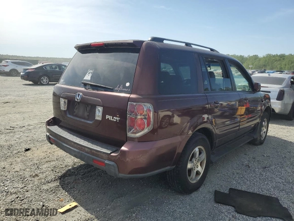 2008 Honda Pilot SE with VIN 5FNYF28388B022904, listed as a Copart auction lot 53631535 with 189,408 mi miles and Clean Title. Bid and sale history available at carsss.com. Image 3.