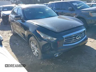 2016 Infiniti QX70 with VIN JN8CS1MW9GM752735, listed as a IAAI auction lot 41271197 with 165,269 mi miles and . Bid and sale history available at DreamBid. Image 1.