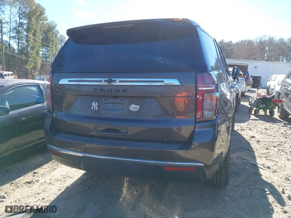 2021 Chevrolet Tahoe LT with VIN 1GNSCNKD6MR101324, listed as a IAAI auction lot 41369514 with 65,960 mi miles. Bid and sale history available at carsss.com. Image 16.