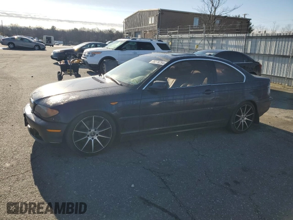 2004 BMW 3 Series 330Ci with VIN WBABD53454PL12334, listed as a Copart auction lot 85278254 with 191,301 mi miles and Clean Title. Bid and sale history available at carsss.com. Image 1.