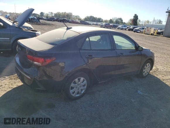 2022 Kia Rio S with VIN 3KPA24AD5NE432301, listed as a Copart auction lot 73457204 with 56,007 mi miles and Non Repairable. Bid and sale history available at carsss.com. Image 3.