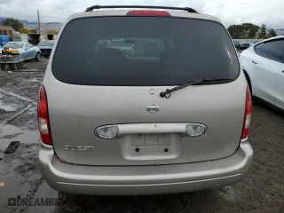 2001 Nissan Quest GXE with VIN 4N2ZN15T61D801170, listed as a Copart auction lot 82465554 with 110,011 mi miles and Clean Title. Bid and sale history available at carsss.com. Image 6.