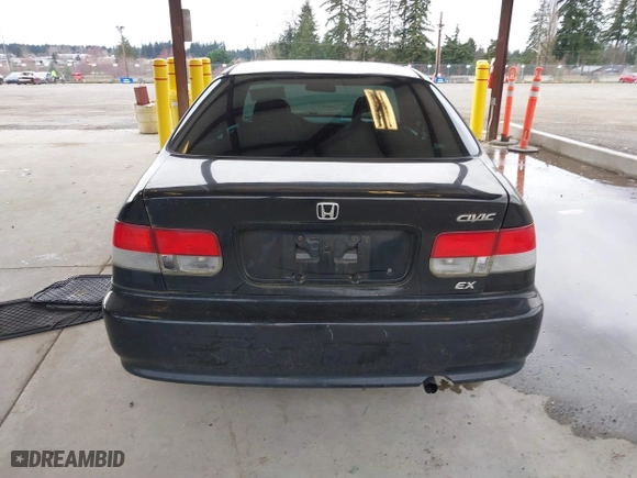 2000 Honda Civic EX with VIN 1HGEJ814XYL131063, listed as a IAAI auction lot 41809462 with 187,270 mi miles. Bid and sale history available at carsss.com. Image 16.