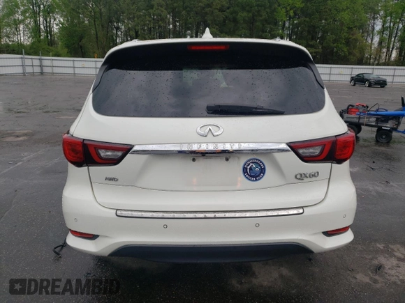 2019 Infiniti QX60 Pure z VIN 5N1DL0MM3KC516209, wystawiony jako Copart lot #52033965 z przebiegiem 73 846 mil mil oraz Szkoda całkowita • Salvage title. Historia ofert i sprzedaży dostępna na DreamBid. Obrazek 6.