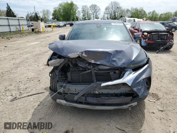 2022 Chevrolet Blazer LT с VIN 3GNKBHR43NS169511, выставлен на аукционе Copart как лот 56601915 с пробегом Не указан миль и На запчасти • Non repairable. История ставок и продаж доступна на DreamBid. Изображение 5.