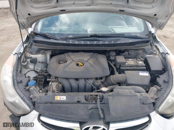 2012 Hyundai Elantra GLS PZEV with VIN KMHDH4AE6CU426702, listed as a IAAI auction lot 41836585 with 162,008 mi miles. Bid and sale history available at carsss.com. Image 10.