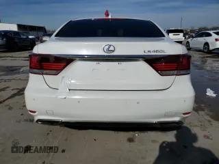 2014 Lexus LS 460 L with VIN JTHGL5EF3E5053199, listed as a Copart auction lot 88128655 with 204,969 mi miles and Salvage title. Bid and sale history available at DreamBid. Image 6.