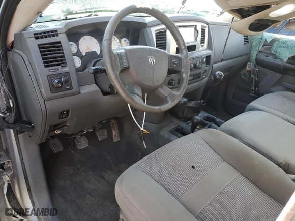 2007 Dodge Ram 2500 Laramie with VIN 3D7KS28C87G737651, listed as a Copart auction lot 85561034 with 168,606 mi miles and Salvage Title. Bid and sale history available at carsss.com. Image 8.