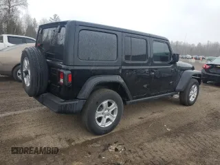 2023 Jeep Wrangler Sport S with VIN 1C4HJXDN4PW506453, listed as a Copart auction lot 51854665 with 40,940 mi miles and Clean title. Bid and sale history available at DreamBid. Image 3.