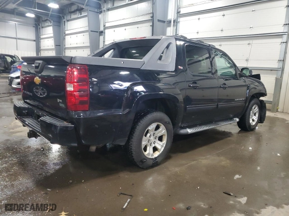 2012 Chevrolet Avalanche LT with VIN 3GNTKFE71CG146995, listed as a Copart auction lot 44611575 with 325,287 mi miles and Salvage Title. Bid and sale history available at carsss.com. Image 3.