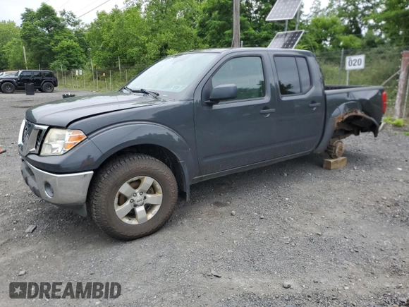 2010 Nissan Frontier SE with VIN 1N6AD0EV4AC402517, listed as a Copart auction lot 62109945 with 407,361 mi miles and Salvage title. Bid and sale history available at DreamBid. Image 1.