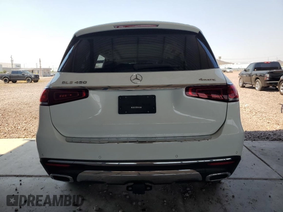 2023 Mercedes-Benz GLS 450 with VIN 4JGFF5KEXPA968296, listed as a Copart auction lot 61881034 with 10,938 mi miles and Salvage Title. Bid and sale history available at DreamBid. Image 6.