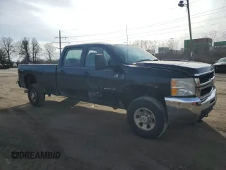 2010 Chevrolet Silverado 3500HD SRW Work Truck with VIN 1GC4KZB64AF108217, listed as a Copart auction lot 45854145 with 288,121 mi miles and Salvage Title. Bid and sale history available at DreamBid. Image 4.