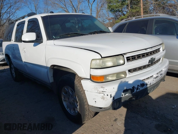 2004 Chevrolet Suburban Z71 with VIN 3GNFK16T84G297488, listed as a IAAI auction lot 41671436 with 1 mi miles. Bid and sale history available at carsss.com. Image 1.
