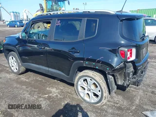 2018 Jeep Renegade Limited with VIN ZACCJBDB7JPG72036, listed as a IAAI auction lot 41845402 with 22,626 mi miles and . Bid and sale history available at DreamBid. Image 3.